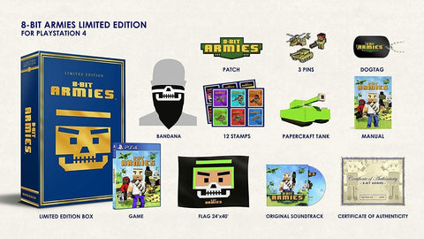 8 Bit Armies Limited Edition PS4 Used