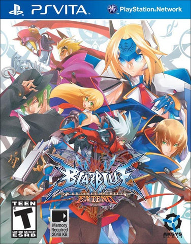 Blazblue Continuum Shift Extend PS Vita Used Cartridge Only
