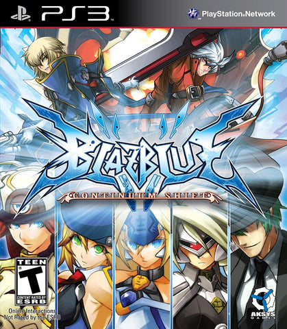Blazblue Continuum Shift PS3 Used