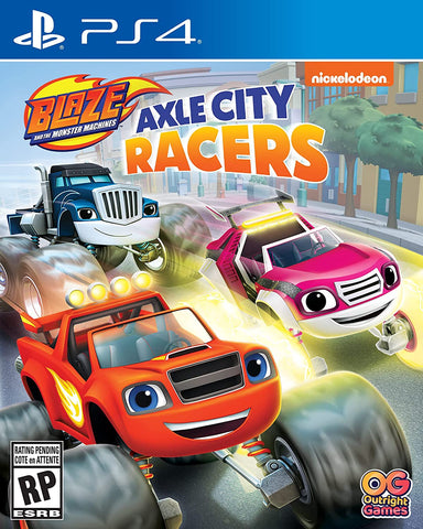 Blaze And The Monster Machine Axle City Racers PS4 New