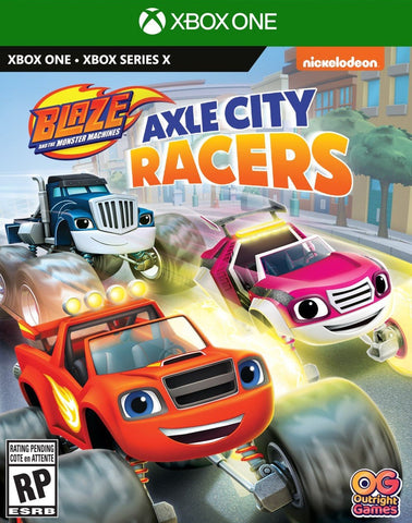 Blaze And The Monster Machine Axle City Racers Xbox One Xbox Series X New