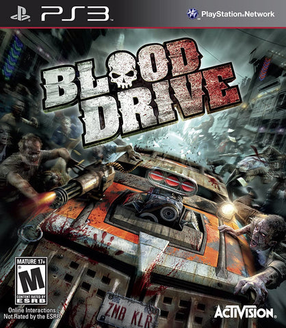 Blood Drive PS3 New