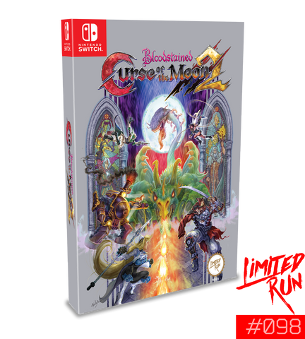 Bloodstained Curse of the Moon 2 Classic Edition Switch New