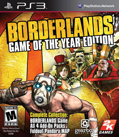 Borderlands GOTY PS3 Used