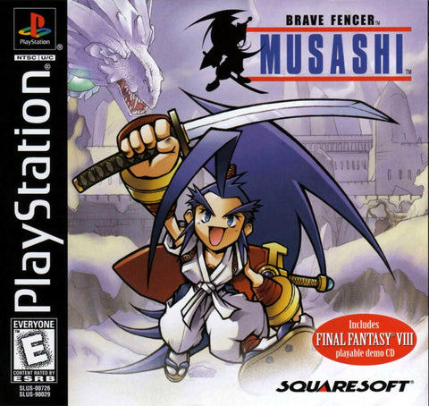 Brave Fencer Musashi No Manual No Demo Disc PS1 Used