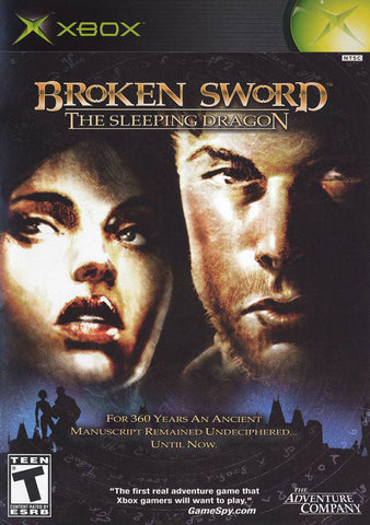 Broken Sword The Sleeping Dragon Xbox Used
