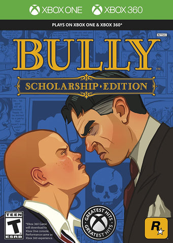 Bully Scholarship Edition 360 Disc XB1 Case (Tear In Shrink Wrap) Xbox One New