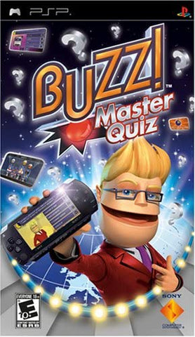 Buzz Master Quiz PSP Disc Only Used