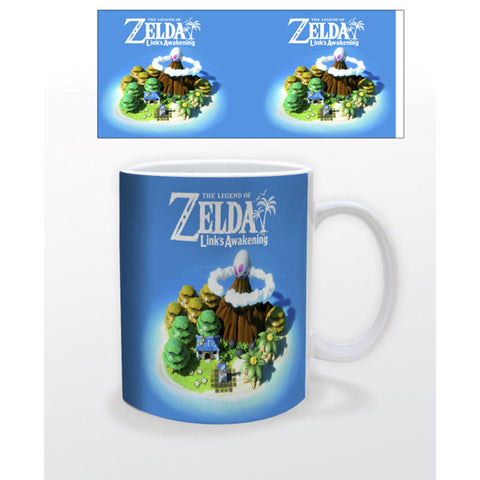 Zelda Links Awakeneing Island Ceramic Mug New