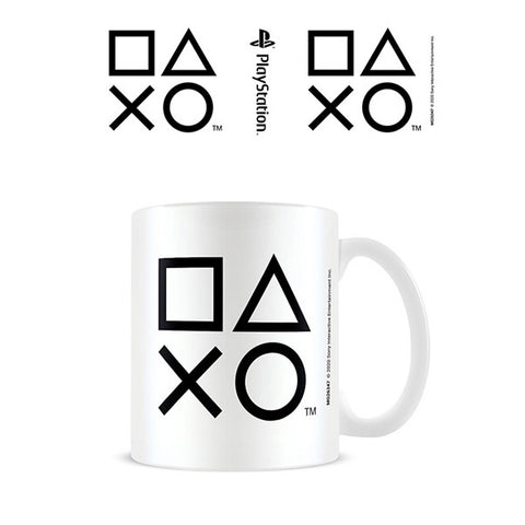 PS Action Buttons Ceramic Mug New