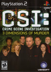CSI 3 Dimensions Of Murder PS2 Used