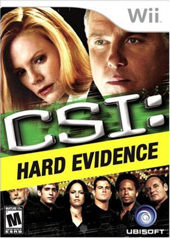 CSI Hard Evidence Wii Used