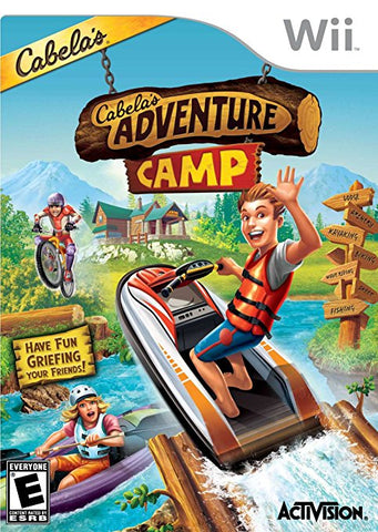 Cabelas Adventure Camp Wii Used