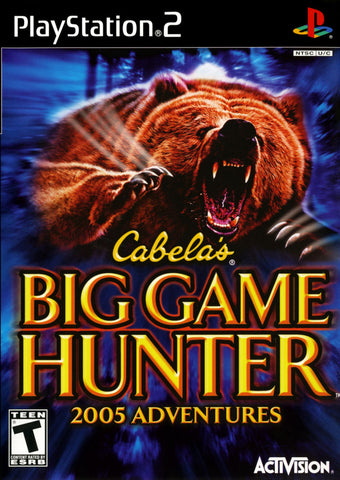 Cabelas Big Game Hunter 2005 Adventures PS2 Used