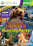 Cabelas Big Game Hunter Hunting Party Kinect Required 360 Used