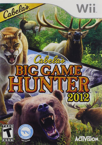 Cabelas Big Game Hunter 2012 Wii Used