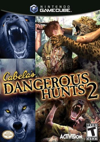 Cabelas Dangerous Hunts 2 GameCube Used