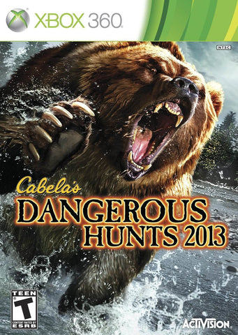 Cabelas Dangerous Hunts 2013 360 Used