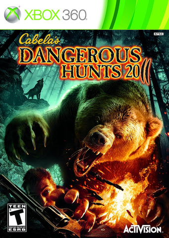 Cabelas Dangerous Hunts 2011 360 Used