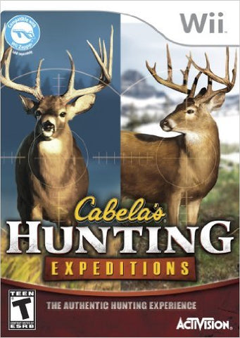 Cabelas Hunting Expeditions Wii Used