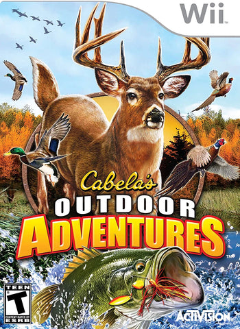 Cabelas Outdoor Adventures Wii Used