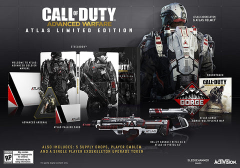 Call Of Duty Advanced Warfare Atlas Limited Edition Xbox One Used