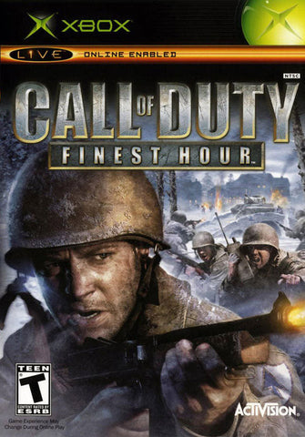 Call Of Duty Finest Hour Xbox Used
