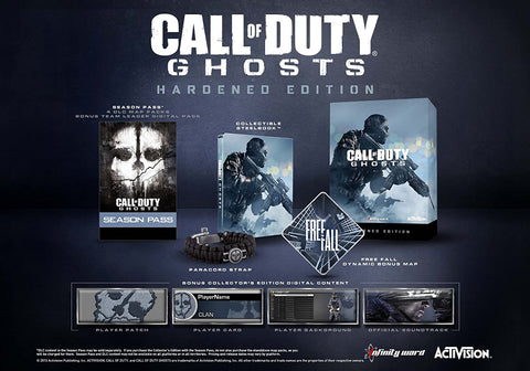 Call Of Duty Ghosts Hardened Edition PS3 Used