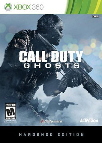Call Of Duty Ghosts Hardened Edition (Tear in Shrinkwrap) 360 New