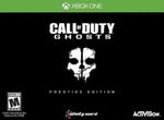 Call Of Duty Ghosts Prestige Edition with Camera Case Strap Steelbook DLC Now Expired Xbox One Used