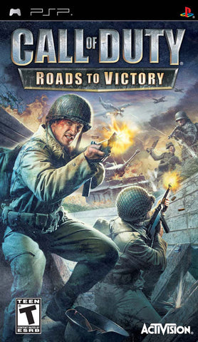 Call Of Duty Roads To Victory PSP Used