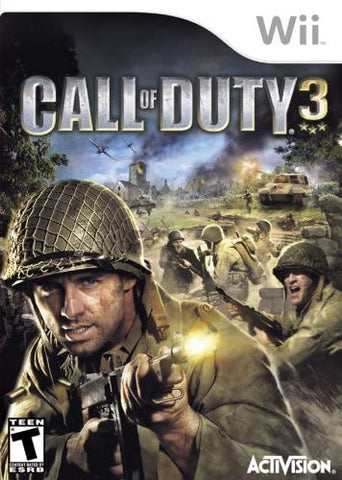 Call Of Duty 3 Wii Used
