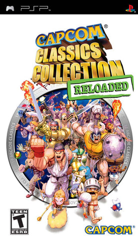 Capcom Classics Collection Reloaded PSP Used