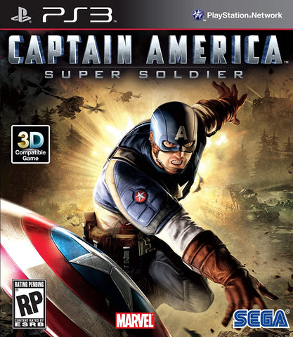 Captain America Super Soldier PS3 New
