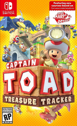 Captain Toad Treasure Tracker Switch New