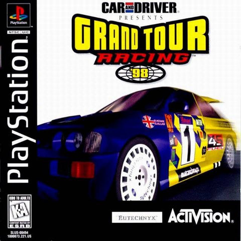 Car & Driver Presents Grand Tour Racing 98 PS1 Used
