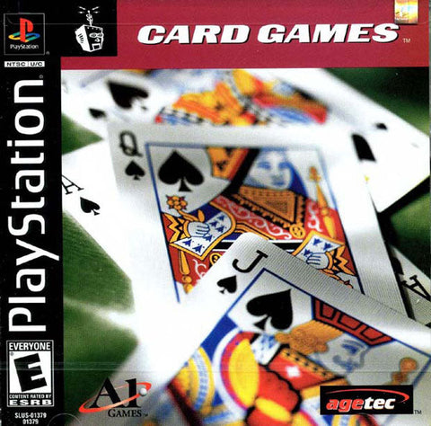 Card Games PS1 Used