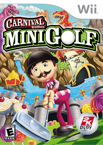 Carnival Games Mini Golf Wii Used