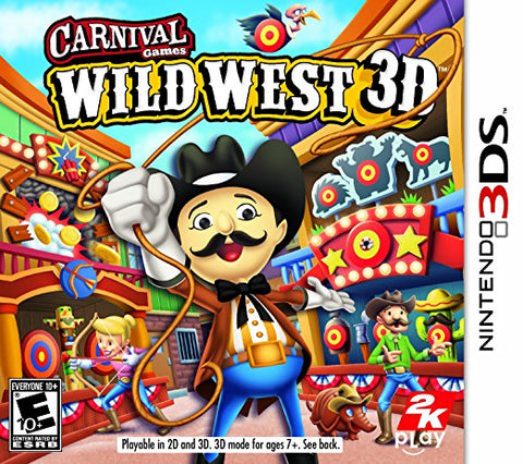 Carnival Games Wild West 3D 3DS Used