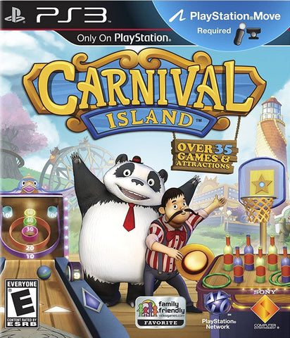Carnival Island Move Required PS3 Used