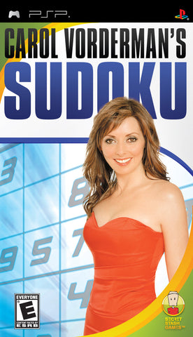 Carol Vorderman's Sudoku PSP Disc Only Used