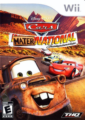 Cars Mater-National Championship Wii Used