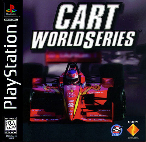 Cart World Series PS1 Used