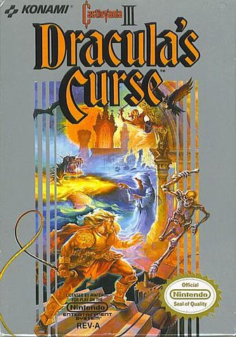Castlevania III Draculas Curse NES Used Cartridge Only