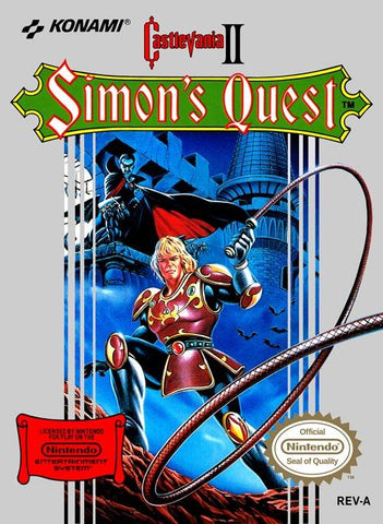 Castlevania 2 Simons Quest NES Used Cartridge Only