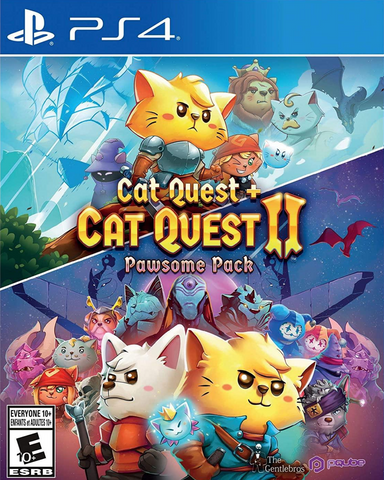 Cat Quest 2 Pawsome Pack Cat Quest 1 and 2 PS4 New