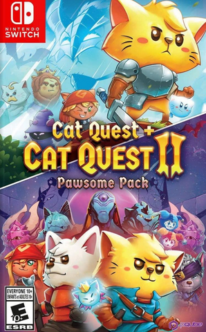 Cat Quest 2 Pawsome Pack Cat Quest 1 and 2 Switch New