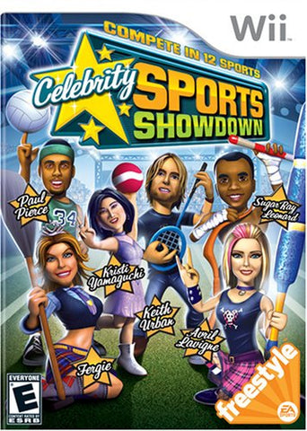 Celebrity Sports Showdown Wii Used