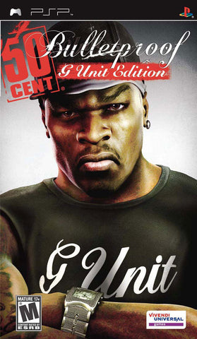 50 Cent Bulletproof G Unit Edition PSP Used