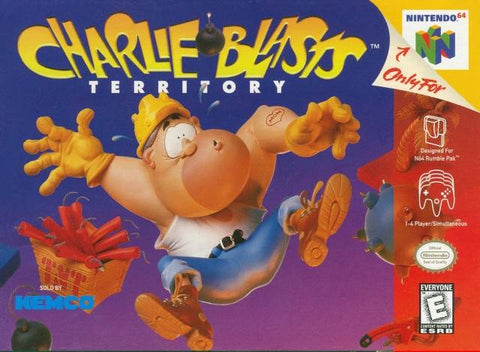 Charlie Blasts Territory N64 Used Cartridge Only
